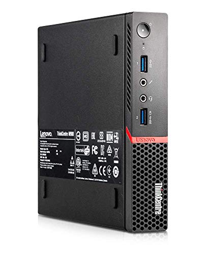 Lenovo ThinkCentre M900 Tiny Desktop, Quad Core i7 6700T 2.8Ghz, 16GB DDR4, 512GB SSD Hard Drive, Windows 10 Pro (Renewed)