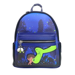 loungefly exclusive good dinosaur best friends double strap shoulder bag