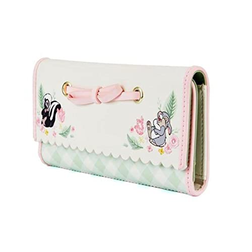 Loungefly Disney Bambi Springtime Gingham Trifold Wallet