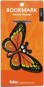 butterfly bookmarks (clip-over-the-page) set of 2 – assorted colors