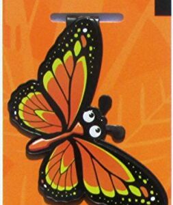 Butterfly Bookmarks (Clip-over-the-page) Set of 2 - Assorted colors