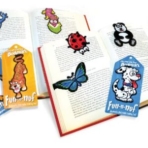 Butterfly Bookmarks (Clip-over-the-page) Set of 2 - Assorted colors