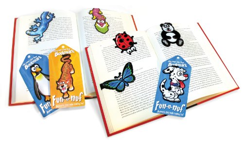 Butterfly Bookmarks (Clip-over-the-page) Set of 2 - Assorted colors