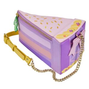 loungefly tangled rapunzel cake crossbody bag