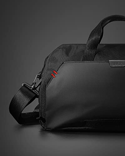tomtoc Carrying Bag for Nintendo Switch OLED & Nintendo Switch, Protective Large Capacity Travel Storage Pouch for Switch Console, Dock, Pro Controller and More Accessories, Black