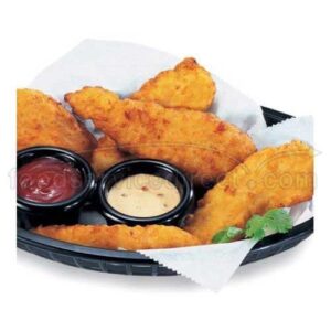 tyson breaded chicken breast tender fritter with rib meat, 2.13 ounce — 75 per case.