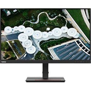 Lenovo ThinkVision S24e-20 23.8" Full HD WLED LCD Monitor - 16:9 - Raven Black