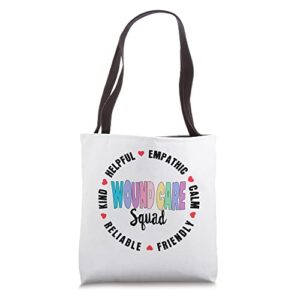 wound care nurse squad appreciation graduation staff rn tote bag