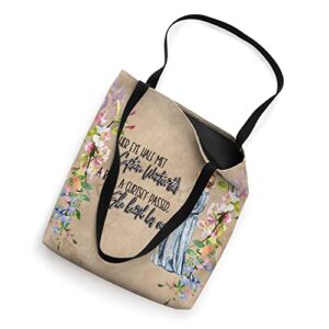 She Heard His Voice Jane Austen Persuasion Quote Gift Tote Bag