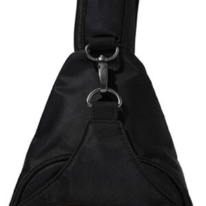 Baggallini Womens Central Park Sling shoulder handbags, Black, One Size US