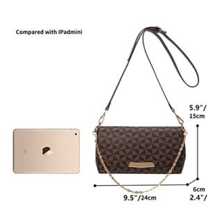 Crossbody Bags for Women Fashionable Designer Satchel Shoulder Bags Leather Classic Messenger Purses Handbags Lightweight (Beige)