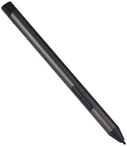 lenovo digital pen 2 (laptop) – ultra-tactile response – 4,096 levels of pressure – natural feel elastometer pen tip – extended battery life – silver