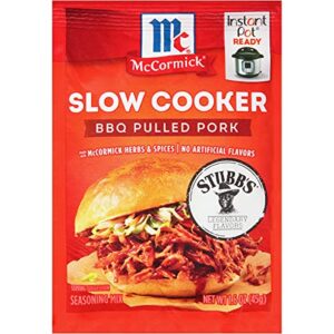 mccormick slow cooker bbq pulled pork seasoning mix, 1.6 oz