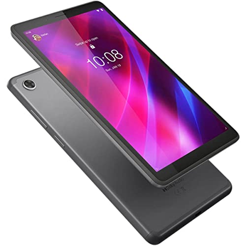Lenovo Tab M7 3rd Gen 7" HD 32GB Wi-Fi Tablet, MediaTek MT8166, 2GB RAM, 2MP Rear & 2MP Front Camera, Android 11, Iron Gray