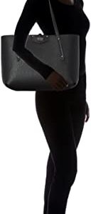 GUESS Womens Eco Brenton Tote Shoulder Bag, Black, One Size US