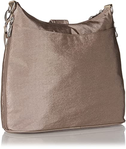 Baggallini Womens Helsinki Crossbody hobo handbags, Portobello Shimmer, One Size US