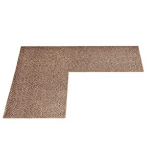 collections etc skid-resistant backing poly berber area rug