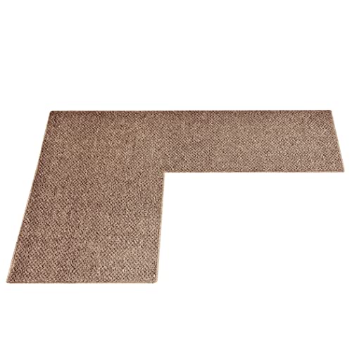 Collections Etc Skid-Resistant Backing Poly Berber Area Rug