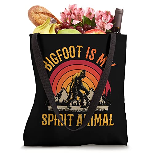 Bigfoot My Spirit Animal Undefeated Hide And Seek Champion Tote Bag