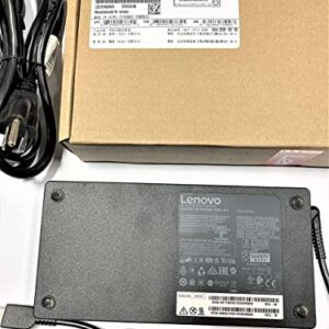 Lenovo ThinkPad 230W Slim Tip AC Adapter ( 4X20E75111 , Lenovo Original Packaging) for All Slim Tip Connection Models, BLACK