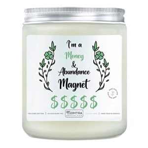 Birthday Gift for Women Mom Gift, 8oz Candle, Gifts for Bridal Shower Party, Money Cash Flow Boost, Anniversary Day, Soul Sister Girlfriend Wife BFF Bestie Online Dating Present