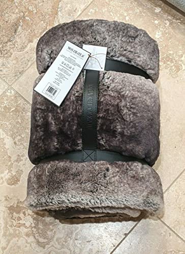 Mon Chateau Luxury Collection Faux Fur Throw (Kodiak Brown)