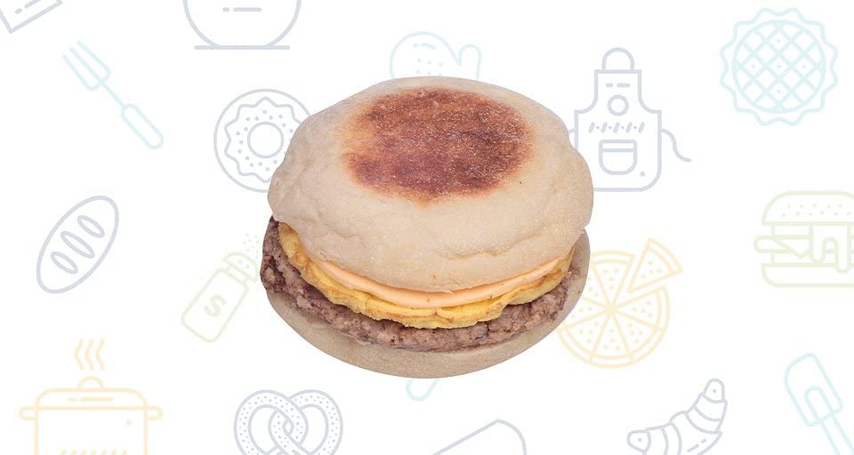 Jimmy Dean Delights, English Muffin Cage Free, Turkey Sausage EggWhite & Cheese | Made with Whole Grain - 3 Pack (12ct Each Box) - Ready Set Gourmet Donate a Meal Program