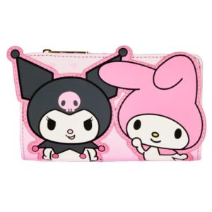 loungefly sanrio my melody and kuromi wallet