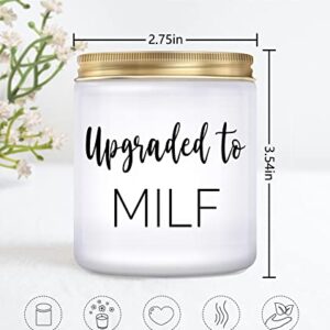 New Mom Gifts for Women- Funny Pregnancy Gifts for First Time Moms to Be Gift , Baby Shower Gifts, Gifts for New Mom, Mothers Day Gift, Lavender Scented Candles (7oz)