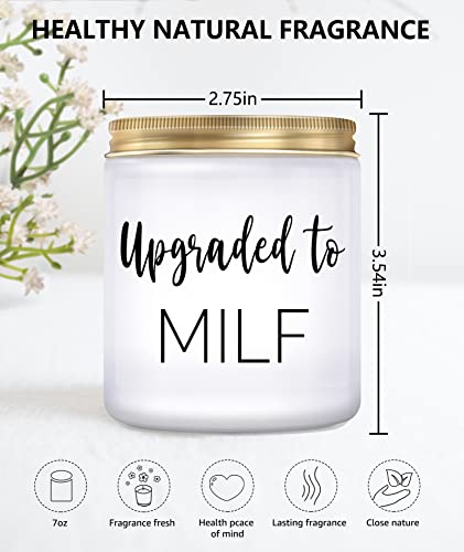 New Mom Gifts for Women- Funny Pregnancy Gifts for First Time Moms to Be Gift , Baby Shower Gifts, Gifts for New Mom, Mothers Day Gift, Lavender Scented Candles (7oz)