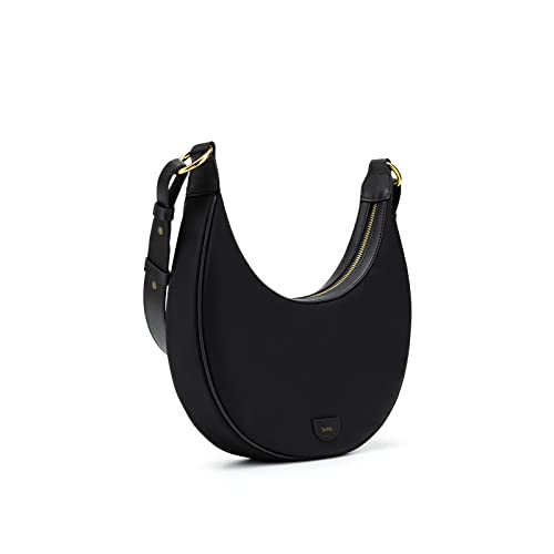 JW PEI Women's Carly Saddle bag (Black)