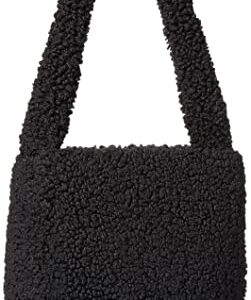 UGG womens Edalene Hobo Sherpa Shoulder bag, Black, One Size US