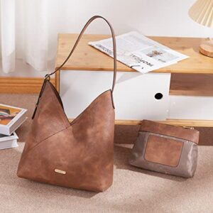 CLUCI Purses for Women Tote Handbags Vegan Leather Hobo Bags Fashion Large Ladies Shoulder Bag