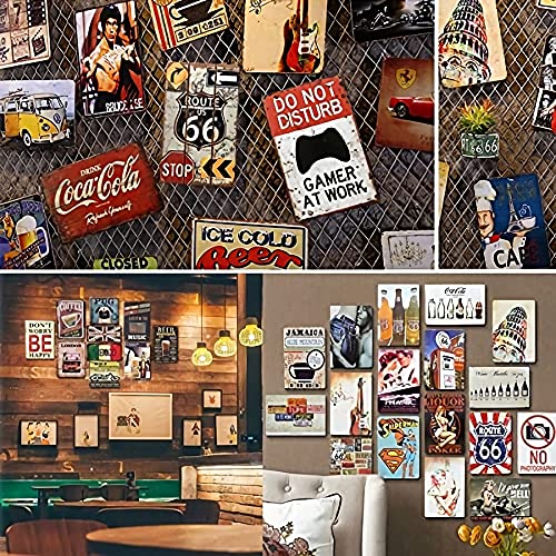 Shvieiart Halo Reach Key Art Poster Iron Painting Wall Poster Metal Vintage Band Tin Signs Retro Garage Plaque Decorative Living Room Garden Bedroom Office Hotel Cafe Bar, 8 x 12 Inch