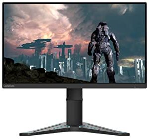 Lenovo G24-20 - 2022 - Gaming Monitor - 23.8 Inch FHD - 144 Hz - AMD FreeSync Premium - Blue Light Certified - Tilt/Height Adjustable Stand - HDMI & DP