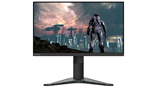 Lenovo G24-20 - 2022 - Gaming Monitor - 23.8 Inch FHD - 144 Hz - AMD FreeSync Premium - Blue Light Certified - Tilt/Height Adjustable Stand - HDMI & DP