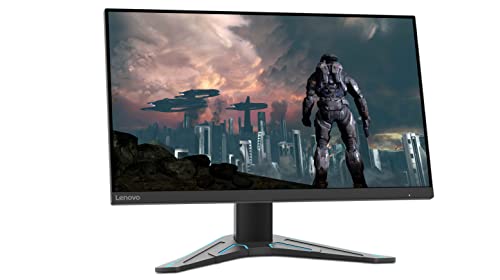 Lenovo G24-20 - 2022 - Gaming Monitor - 23.8 Inch FHD - 144 Hz - AMD FreeSync Premium - Blue Light Certified - Tilt/Height Adjustable Stand - HDMI & DP