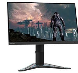 Lenovo G24-20 - 2022 - Gaming Monitor - 23.8 Inch FHD - 144 Hz - AMD FreeSync Premium - Blue Light Certified - Tilt/Height Adjustable Stand - HDMI & DP