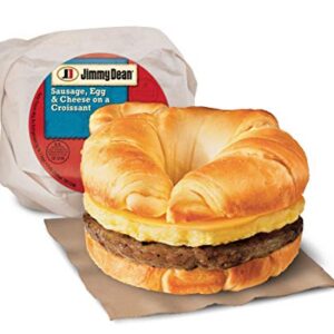 Jimmy Dean® Butcher Wrapped Sausage, Egg & Cheese Croissant, 4.9 oz (12 count)