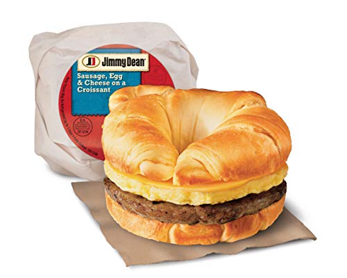 Jimmy Dean® Butcher Wrapped Sausage, Egg & Cheese Croissant, 4.9 oz (12 count)