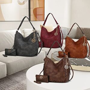 MKF Collection Shoulder Bag for Women, Top-Handle Crossbody Purse Satchel Handbag