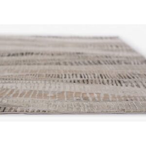 Momeni Genevieve Polyester Area Rug, Grey, 8'11" X 12'6"