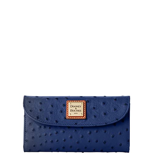 Dooney & Bourke Ostrich Continental Clutch Wallet