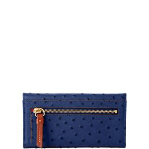 Dooney & Bourke Ostrich Continental Clutch Wallet