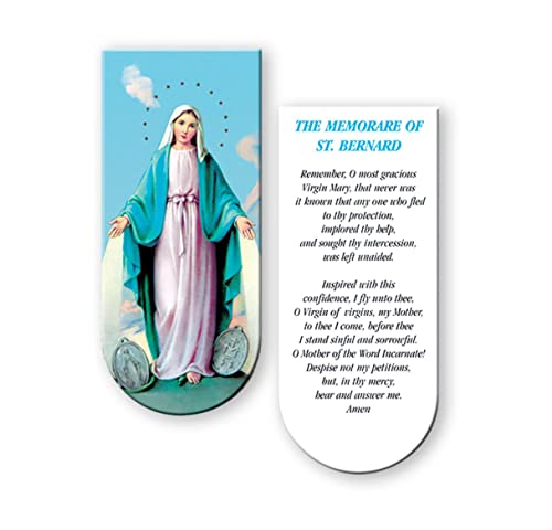 The Memorare of St. Bernard 3" Magnetic Bookmark, 10-Count Value Pack