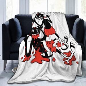 lil darkie blanket flannel fleece soft warm throw blankets for bed sofa chair dorm 80″x60″