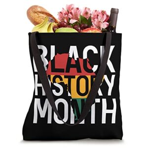 Africa African American Black History Month Tote Bag