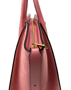 Michael Kors Avril Large Top Zip Slouch Satchel Crossbody (Sunset Rose)