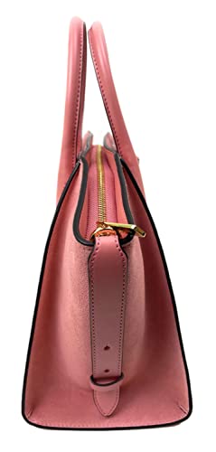 Michael Kors Avril Large Top Zip Slouch Satchel Crossbody (Sunset Rose)