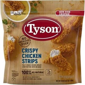 Gourmet Kitchn Tyson Chicken Frozen Meals Bundle (12.5 Lbs) - 1 Homestyle Boneless Bites (4 lb), White Meat Nuggets (5 Crispy Strips (3.5 lb) All Natural, Ready to Eat, 3 Pack